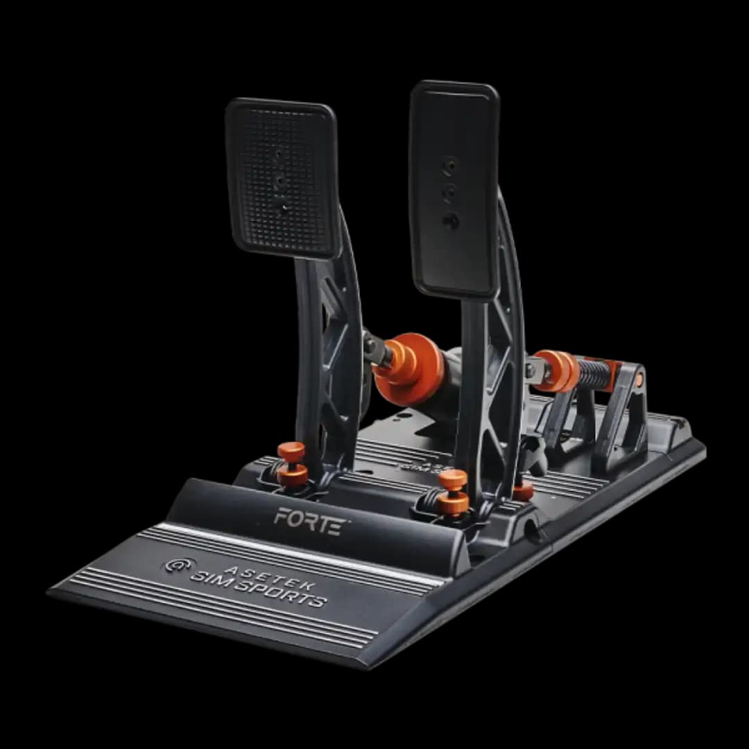 Asetek Forte® Sim Racing Pedals Brake & Throttle